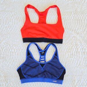 Lot of 2 Women's Sports Bras AVIA;  Love & Sports Racerback
